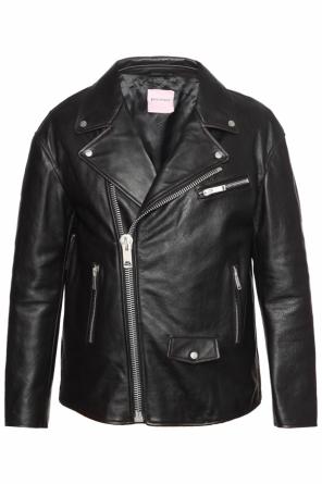 Skórzana kurtka typu 'biker', zdjęcie 1 Skórzana kurtka typu 'biker' od Palm Angels